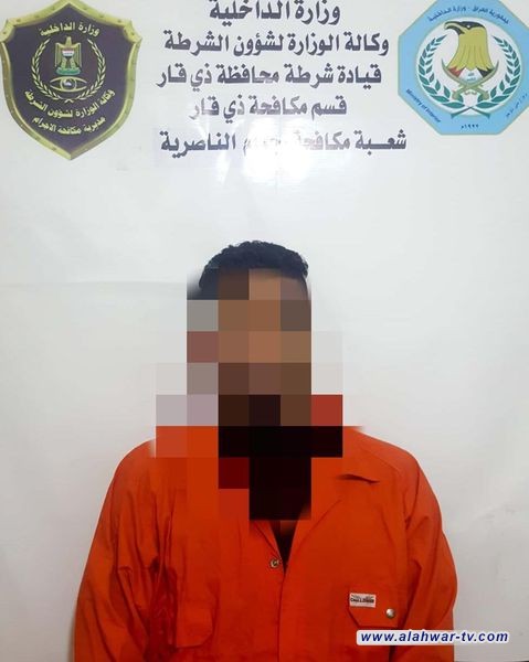 مكافحة اجرام ذي قار تلقي القبض على متهمين اثنين بقضايا السرقة .